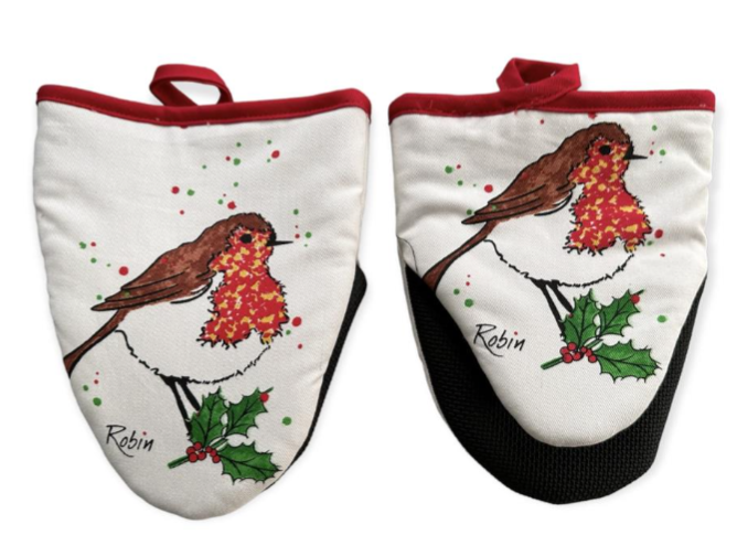 ROBIN MICRO MITT, SET OF 2