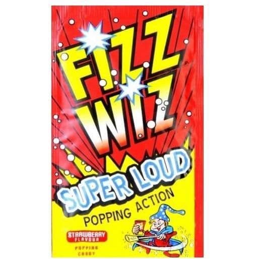 FIZZ WIZ POPPING CANDY STRAWBERRY