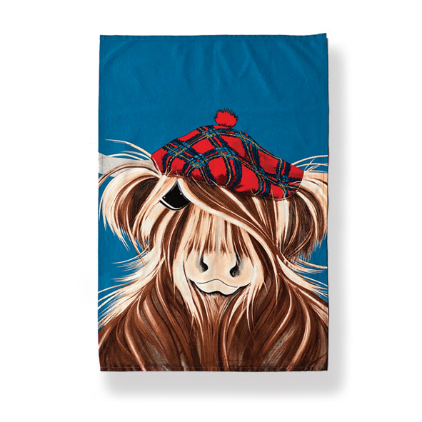 MCMOO HAMISH TEA TOWEL
