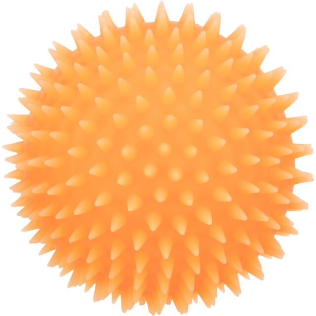 DOG HEDGEHOG BALL WITH SQUEAKER