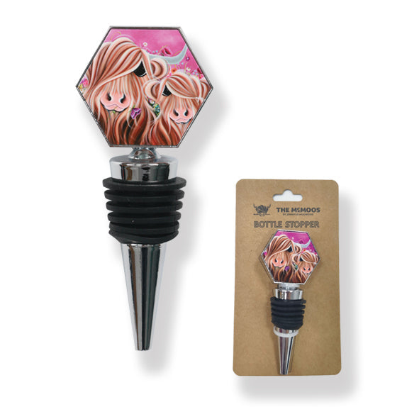 MCMOO BOTTLE STOPPER IN THE FIELDS OF LOVE RANGE