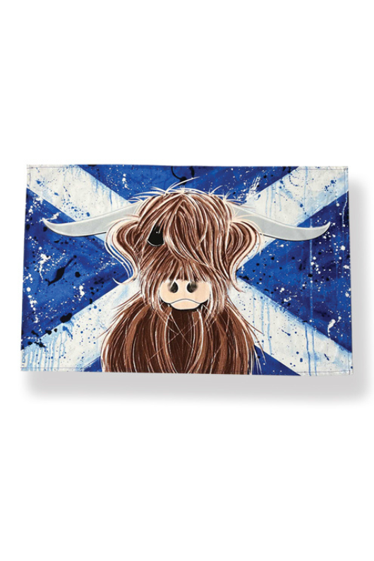 MCMOO HIGHLANDER TEA TOWEL
