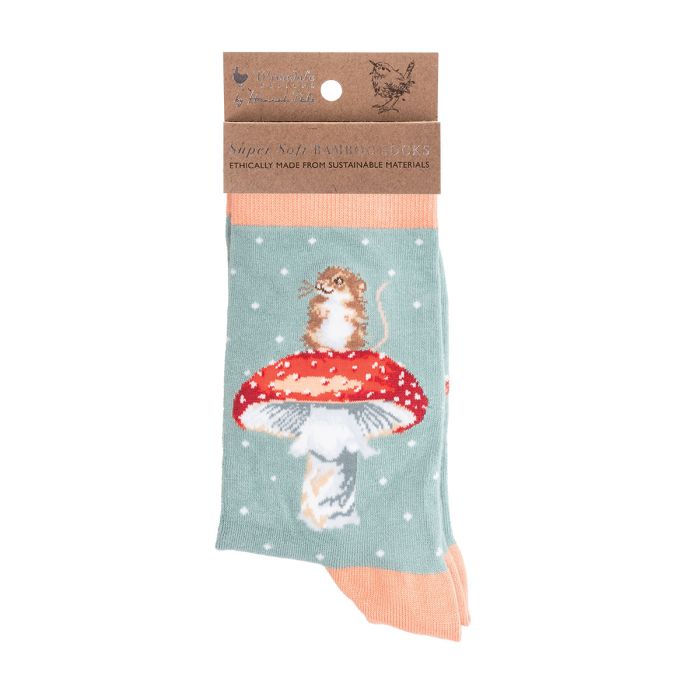 WRENDALE WOMANSHE'S A FUNGI SOCKS (SIZE 4-7)