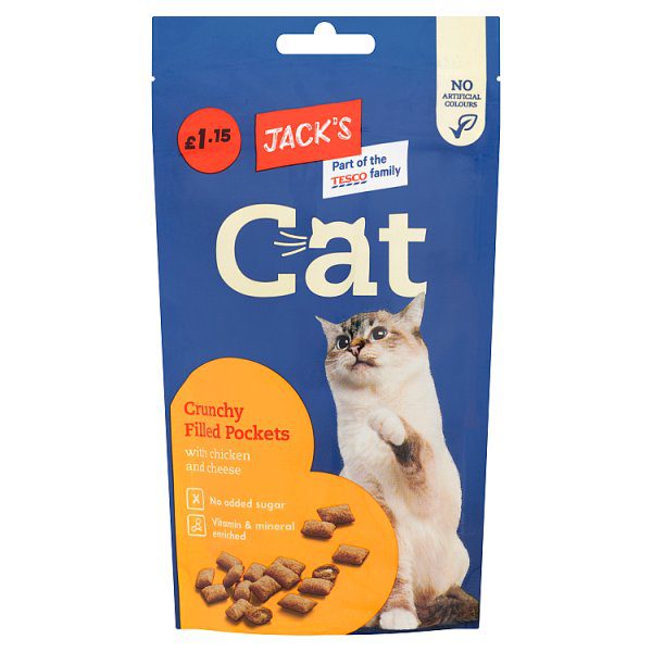 JACKS CAT TREATS - CHICKEN AND CHEESE