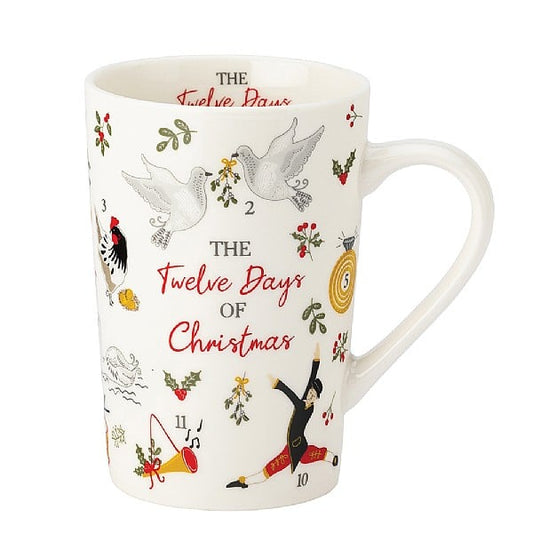 THE TWELVE DAYS OF CHRISTMAS LATTE MUG