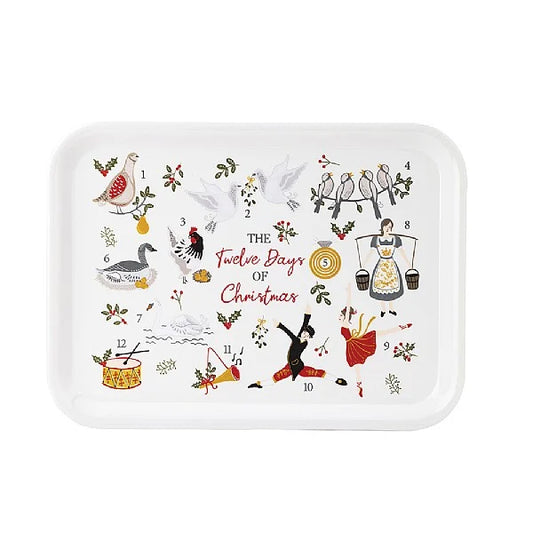 THE TWELVE DAYS OF CHRISTMAS LARGE TRAY