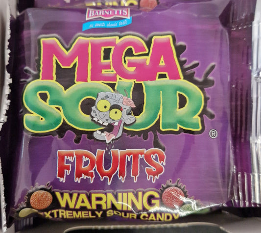 MEGA SOUR FRUITS!!