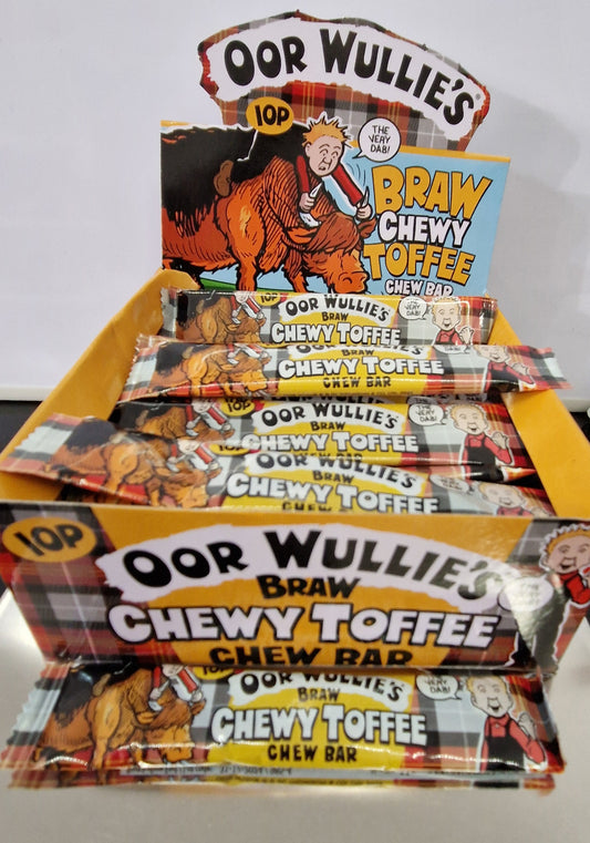 OOR WULLIE'S BRAW CHEWY TOFFEE BAR