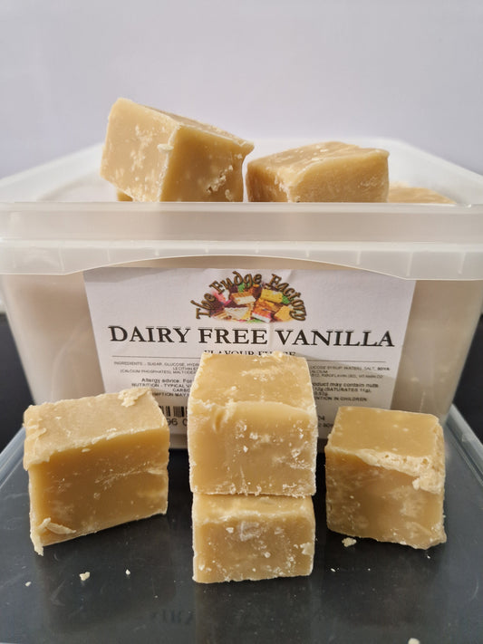 THE FUDGE FACTORY - DAIRY FREE VANILLA FLAVOURED FUDGE