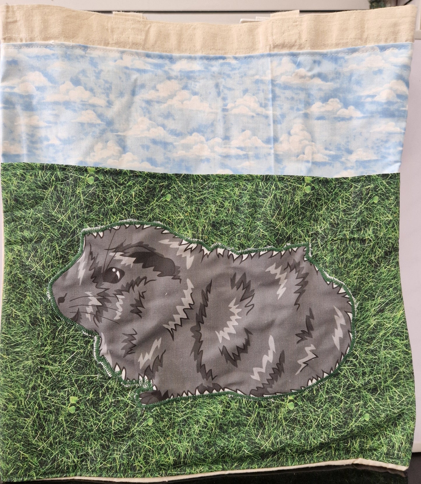 HANDMADE GUINEA PIG CANVAS BAG