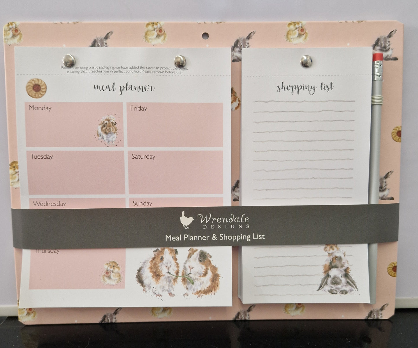 GUINEA PIG MEAL PLANNER AND SHOPPING LIST