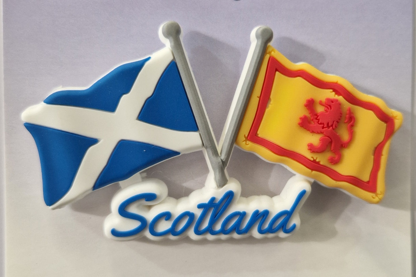 SCOTTISH SOUVENIER FLAG FRIDGE MAGNET