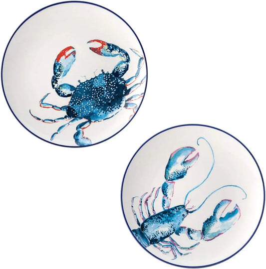 ENGLISH TABLEWARE DISH OF THE DAY SIDE PLATES X 2