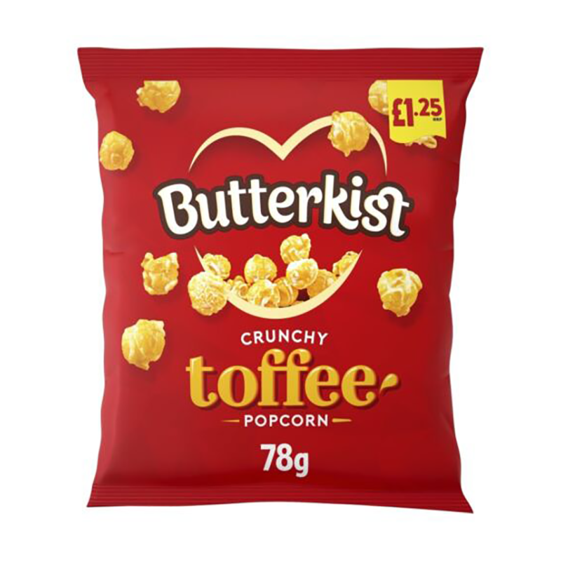 BUTTERKIST CRUNCHY TOFFEE POPCORN