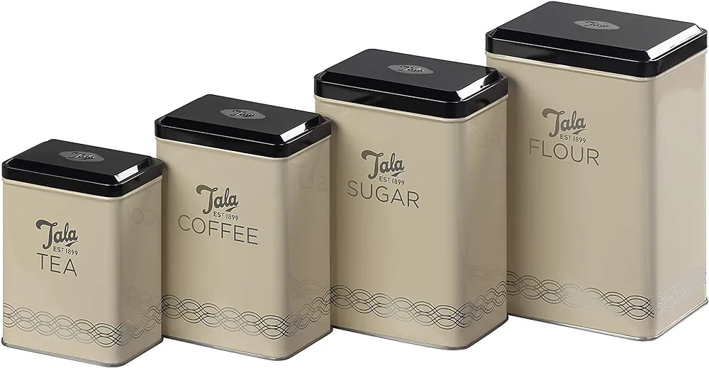 TALA SET OF 4 STORAGE TINS