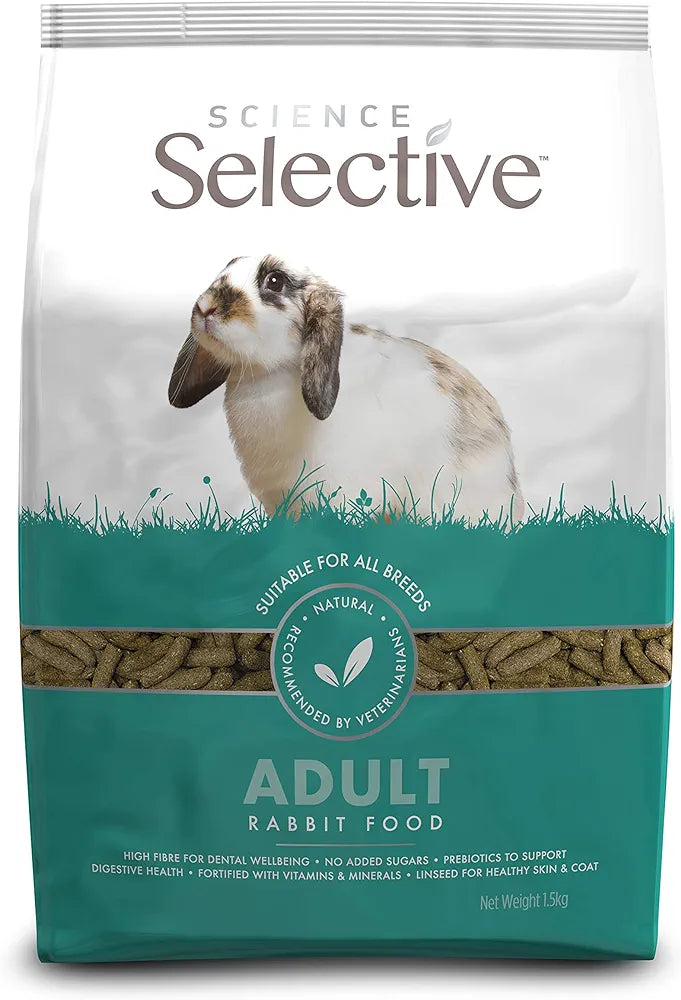 SCIENCE SELECTIVE ADULT RABBIT FOOD 1.5KG