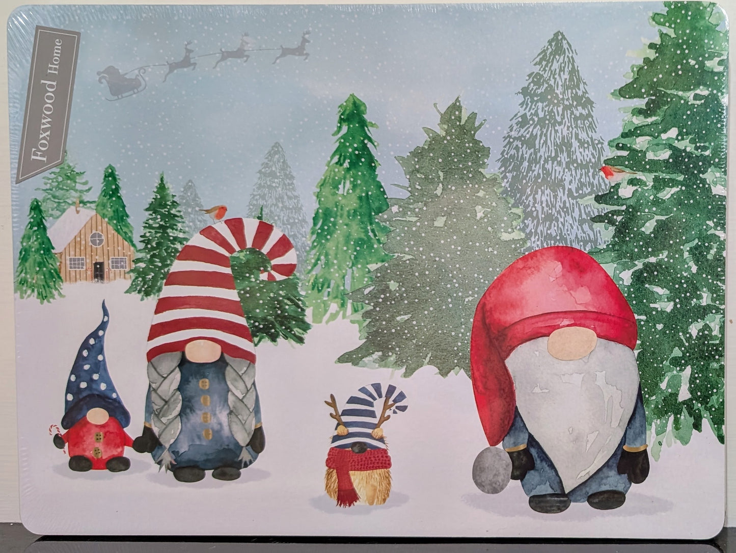 CHRISTMAS GONK PLACEMATS 4PK