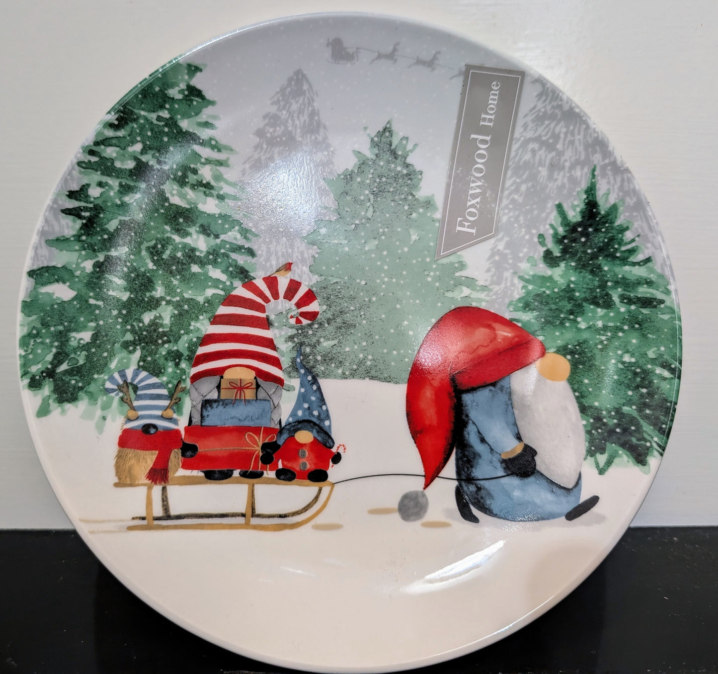 CHRISTMAS GONK SIDE PLATE