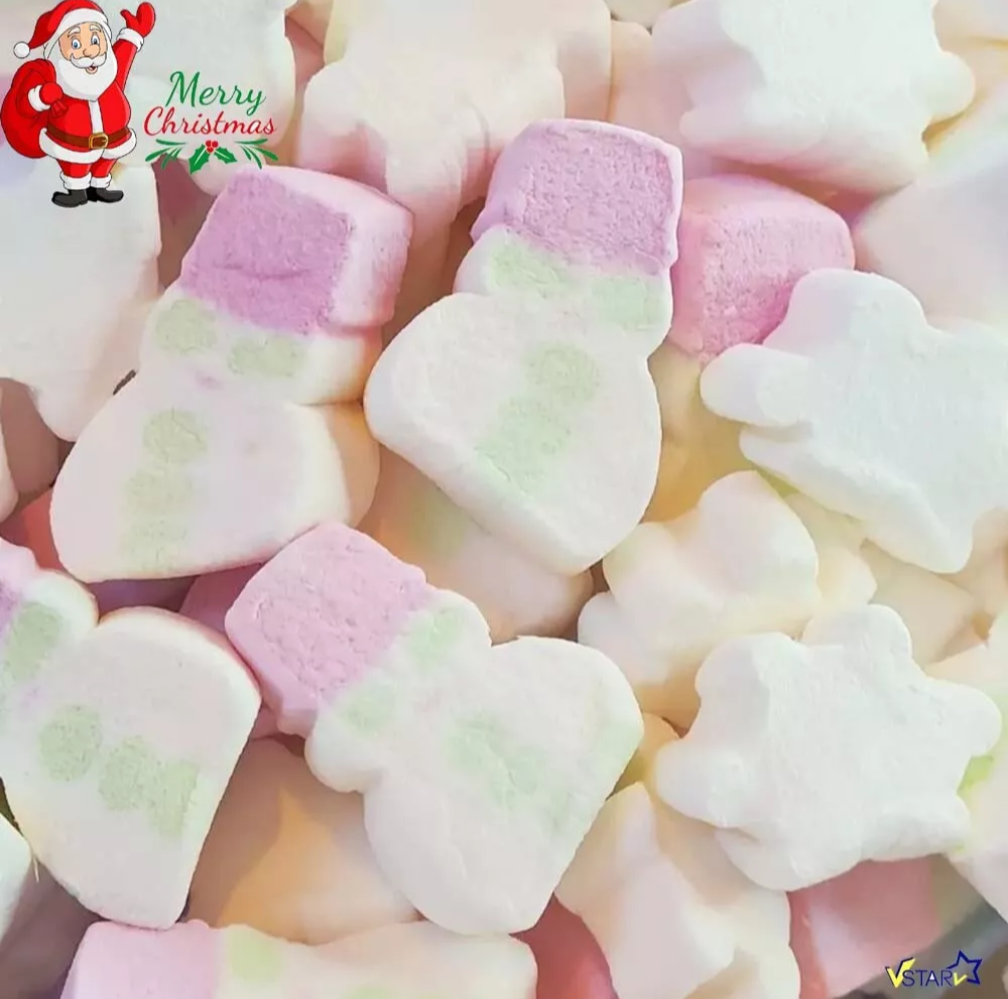 KINGSWAY SNOWMAN AND SNOWFLAKE MALLOWS