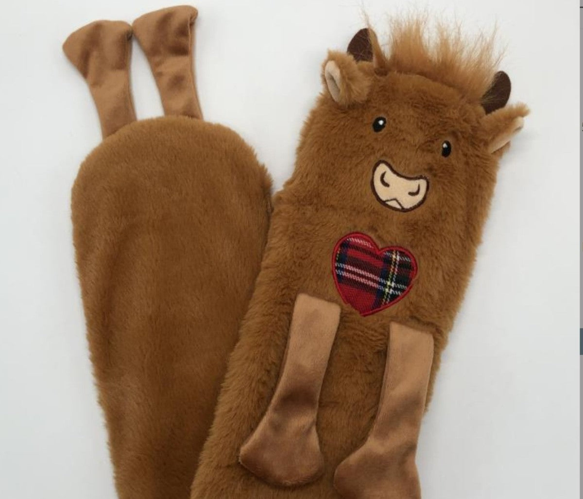 HOGHLAND COW LONG HOT WATER BOTTLE