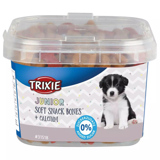 TRIXIE JUNIOR SOFT SNACK BONES AND ADDED CALCIUM