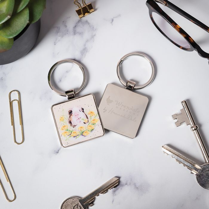 WRENDALE 'DANDY DAY' GUINEA PIG KEYRING
