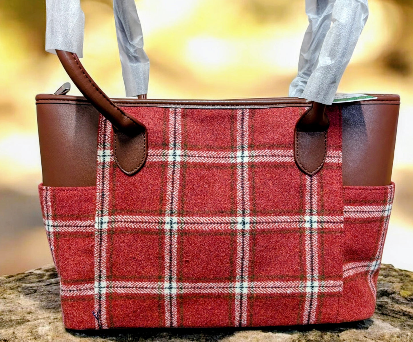 HEATHER - A TOUCH OF MOO SHOULDER BAG