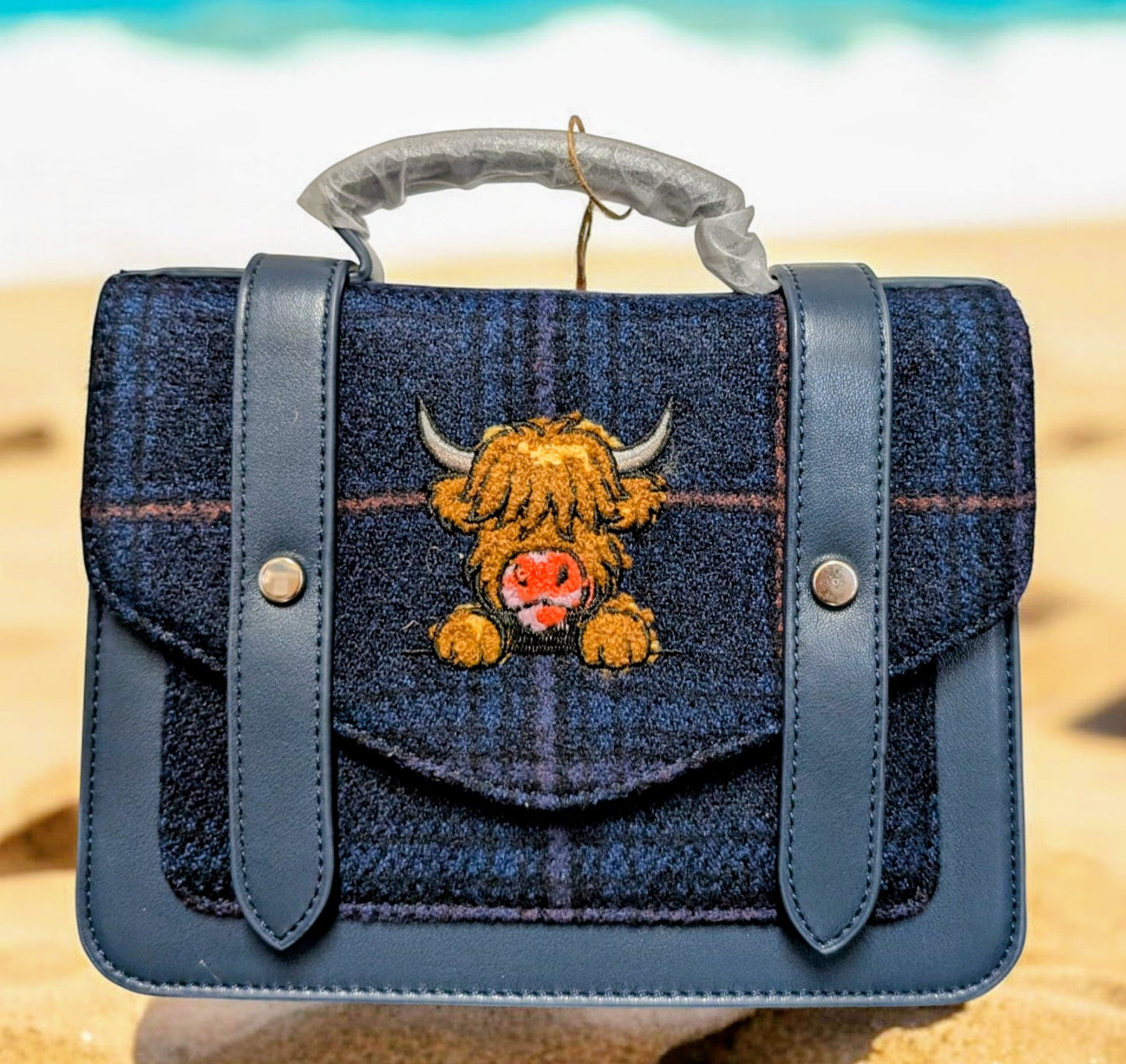 HEATHER - A TOUCH OF MOO SATCHEL BAG