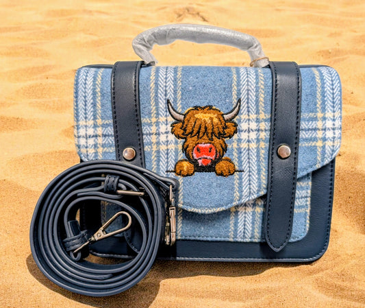 HEATHER - A TOUCH OF MOO SATCHEL BAG