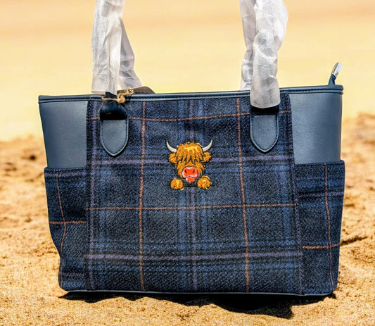 HEATHER - A TOUCH OF MOO SHOULDER BAG