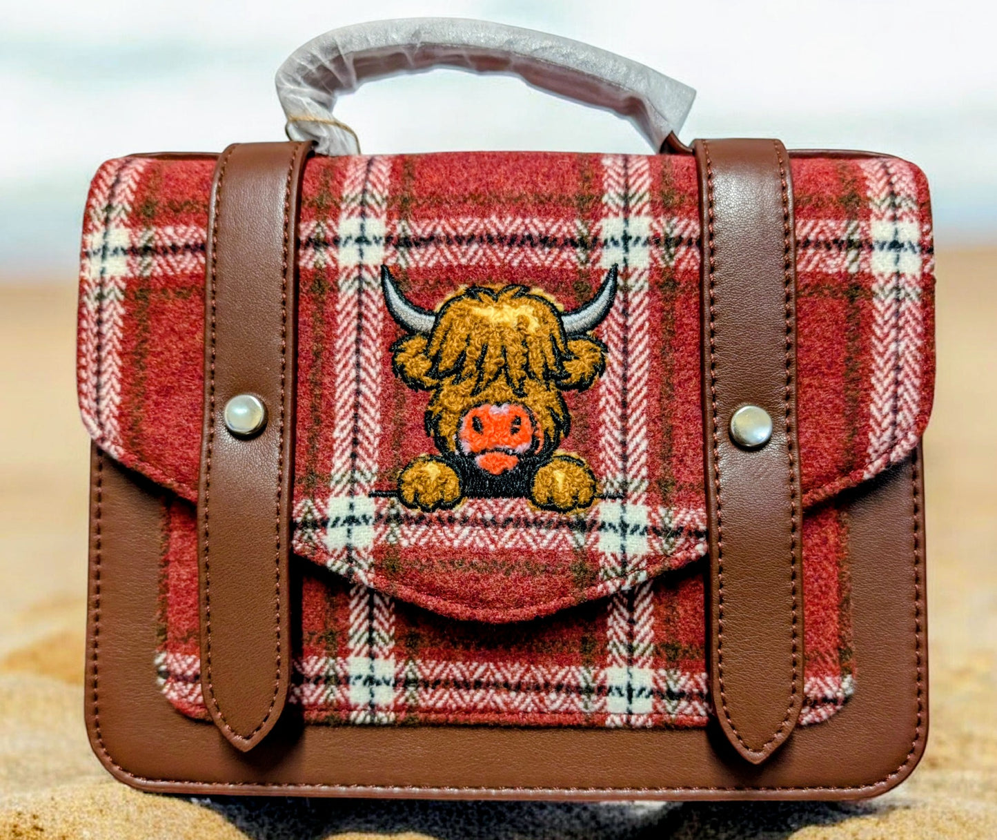 HEATHER - A TOUCH OF MOO SATCHEL BAG