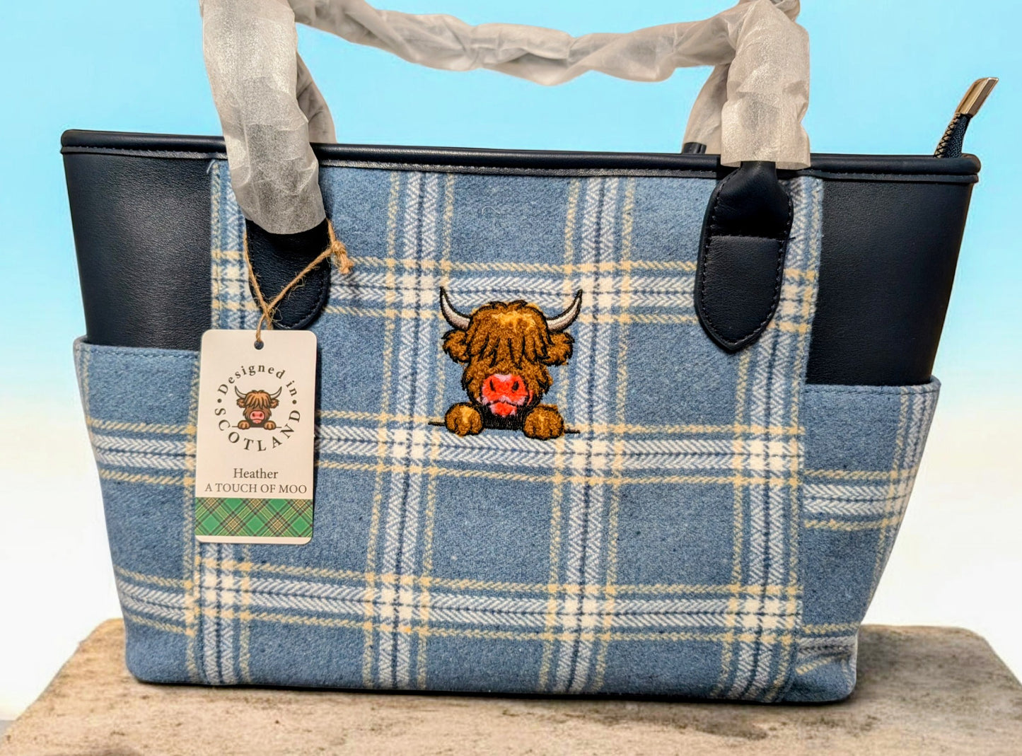 HEATHER - A TOUCH OF MOO BAG