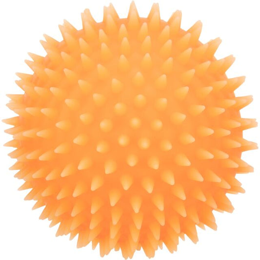 DOG HEDGEHOG BALL WITH SQUEAKER
