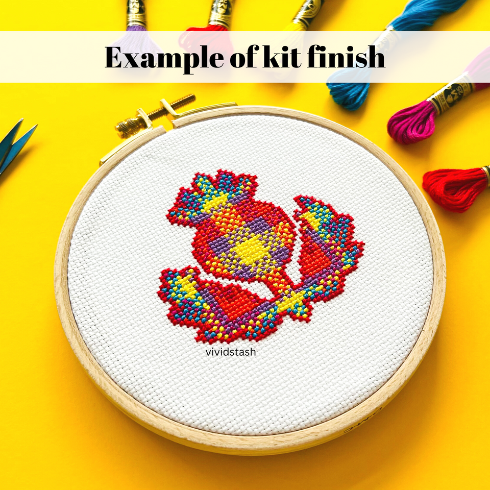 CROSS STITCH - BARB THE THISTLE