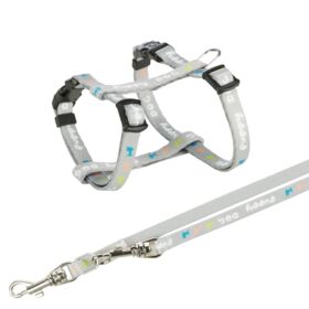 TRIXIE JUNIOR PUPPY H HARNESS WITH LEAD - S-M