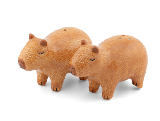 CAPYBARA SALT AND PEPPER SHAKERS