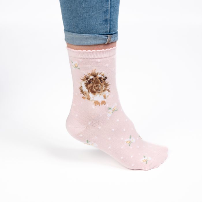 WOMANS WRENDALE GRINNY PIG SOCKS SIZE 4-7