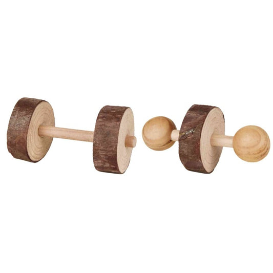 TRIXIE WOODEN DUMBBELLS