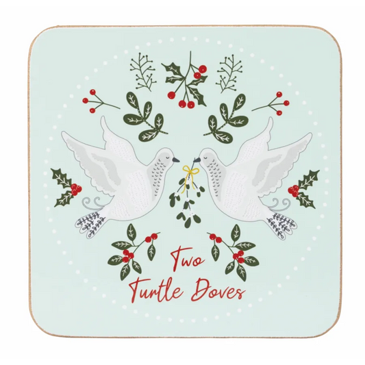 THE TWELVE DAYS OF CHRISTMAS 4PK COASTERS